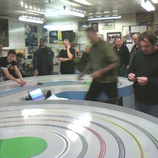 Scalextric Night Racing