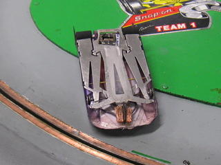 2012 Enduro underside of Car