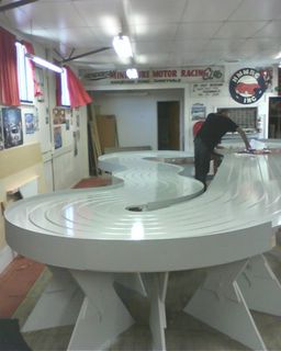 Looking good as the track is pieced back together.